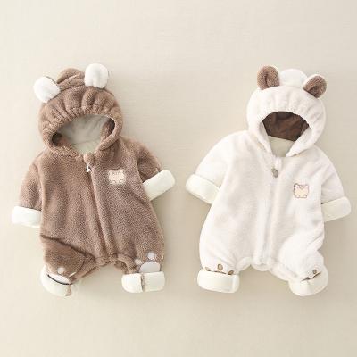 Padded cotton-padded baby winter onesie