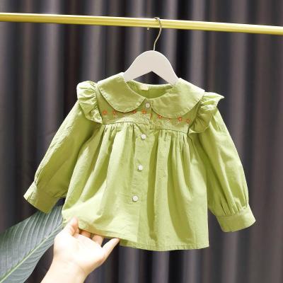 Baby girl children pure art doll unlined upper garment